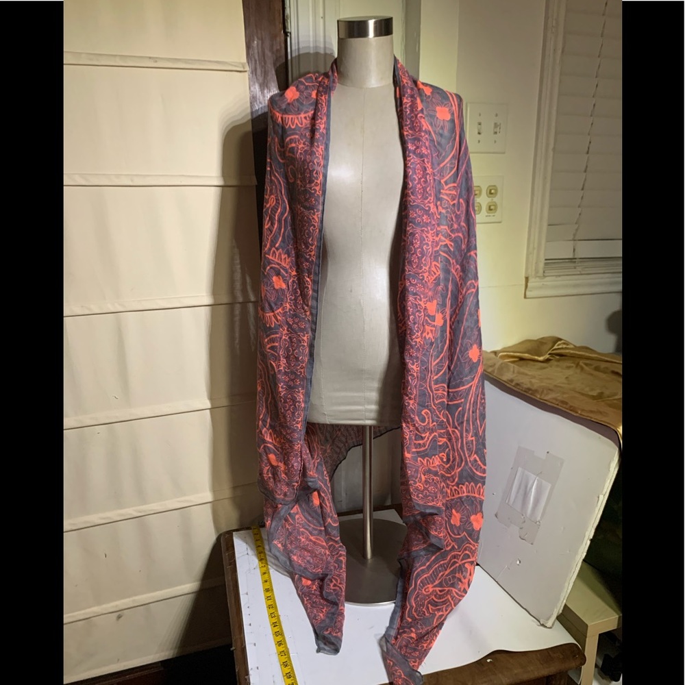 Shasa scarf designs shapes Ruana